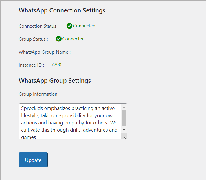 community engagement by integrating with WhatsApp